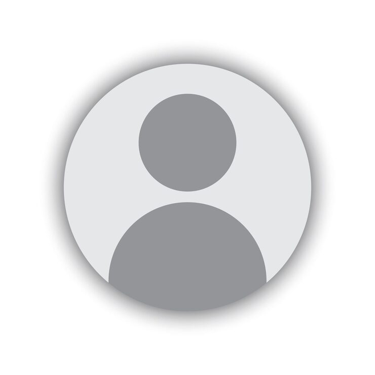 Round gray circle with simple human silhouette light gray shadow around circle 213497 4963